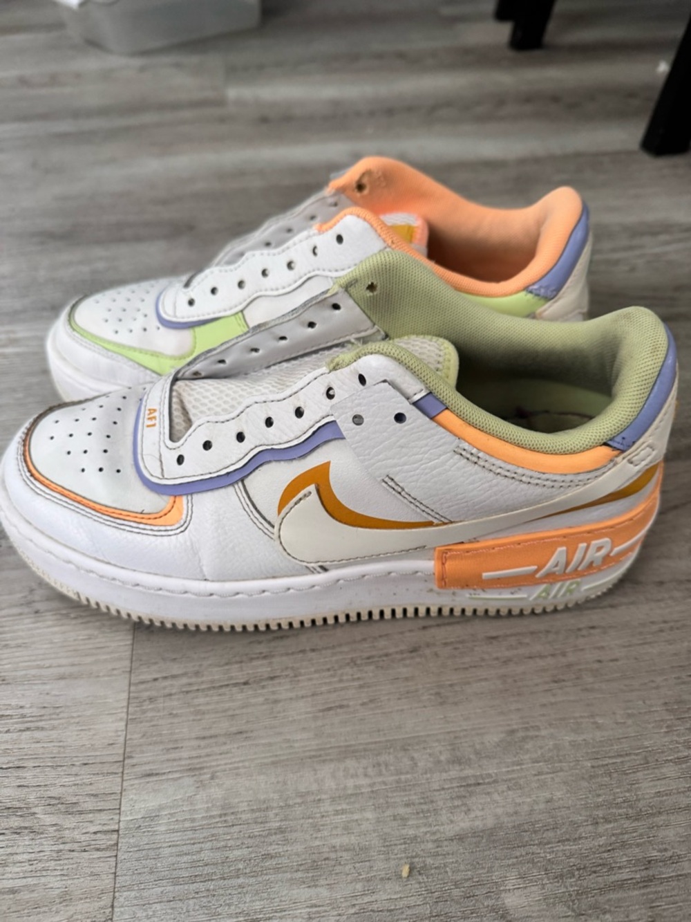 Women White Multicolor Athletic Sneakers - Brand: Nike